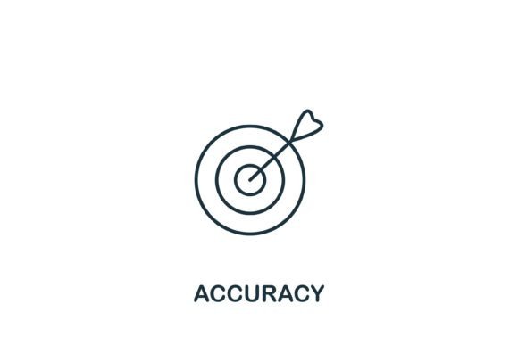 Accuracy Icon Graphics and Icons for Handmade Design