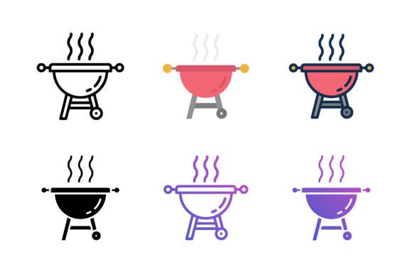 BBQ Grill Icon Graphics: A Practical Review for Digital Sellers