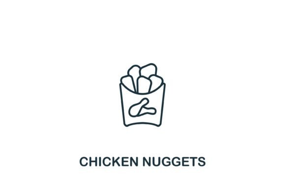 Chicken Nuggets Icon Review for Embroidery