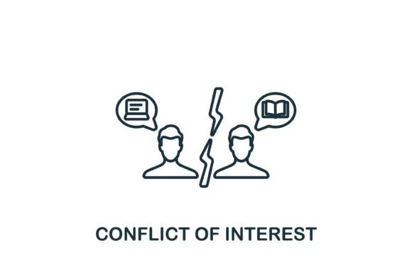Conflict of Interest Icon Graphics Review