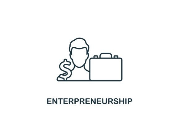 Enterpreneursship Icon Graphics and Icons Review