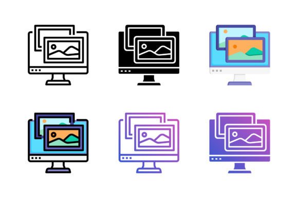 Gallery Image Icon Graphics and Icons Review