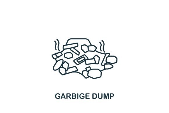 Garbige Dump Icon Graphics and Icons Review