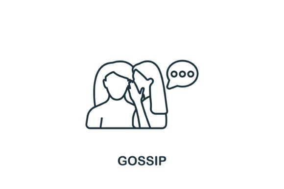 Gossip Icon Graphics and Icons Review