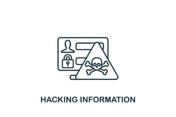 Hacking Information Icon Graphics and Icons Review