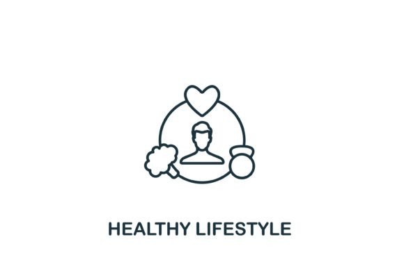 Healthy Lifestyle Icon Graphics and Icons Review