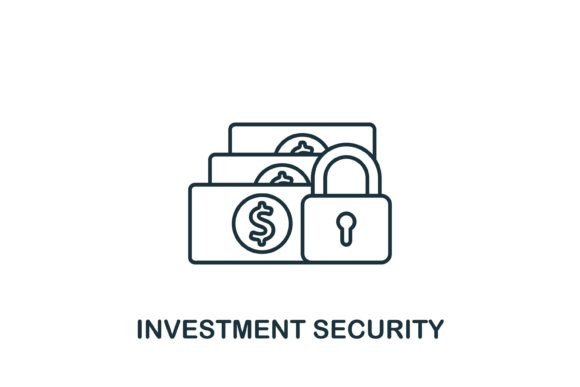 Investment Security Icon Graphics and Icons Review