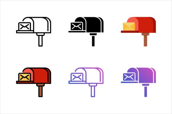 Mailbox Icon Graphics and Icons Review