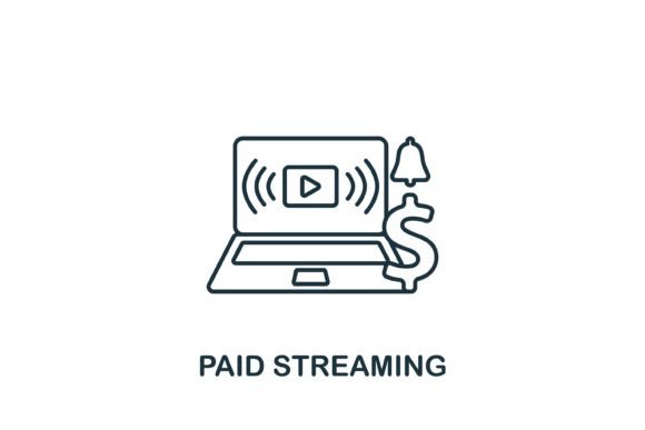 Paid Streaming Icon Graphics and Icons Review