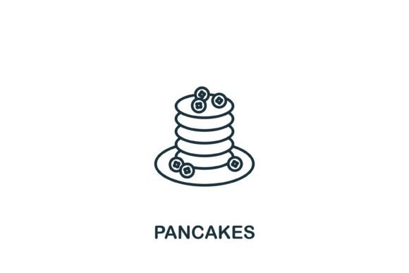 Pancakes Icon Graphics and Icons Review