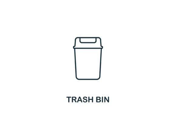 Trash Bin Icon Graphics: A Designer’s Review for Modern Icons