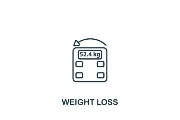 Weight Loss Icon Graphics and Icons Review