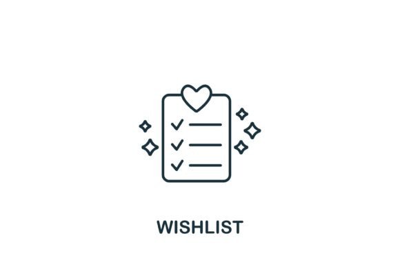 Wishlist Icon Graphics Review for Icons and Branding